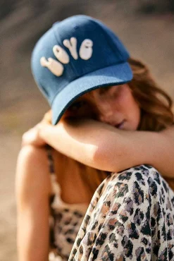 Casquette Denim Love