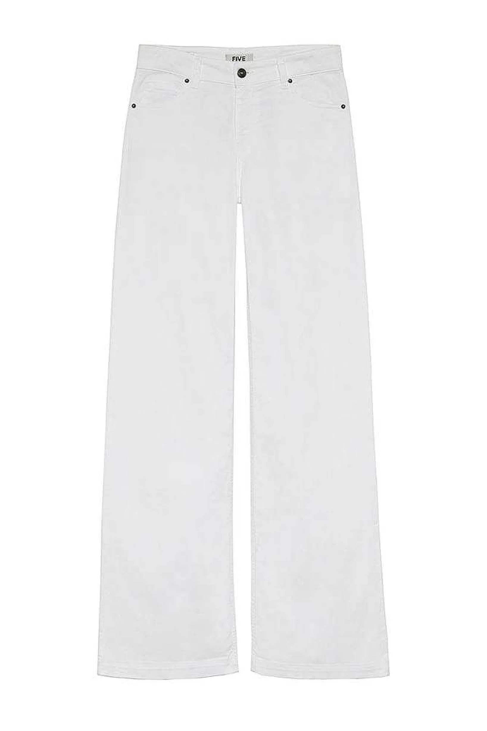 Cheap Five Jeans 925 Leslie Jeans Large White