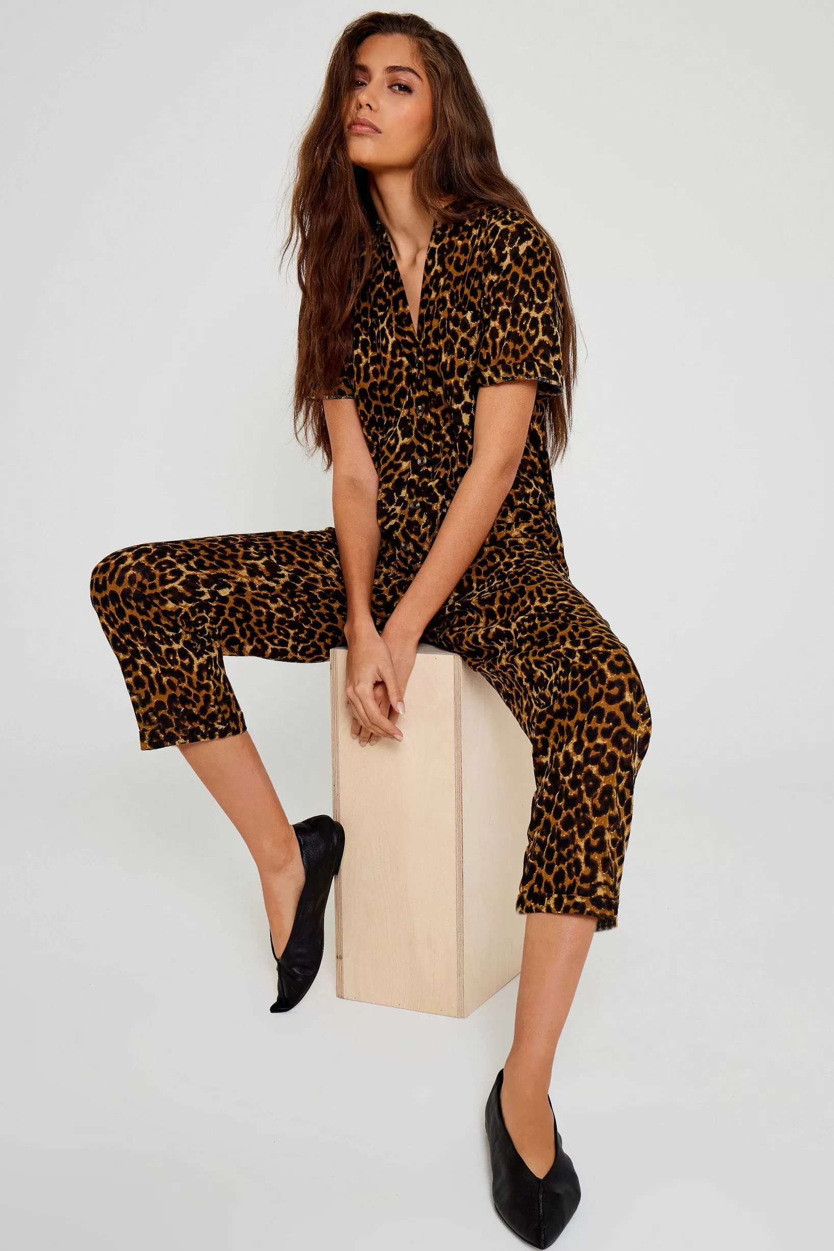 Fashion Five Jeans Combinaison Elicia Leopard