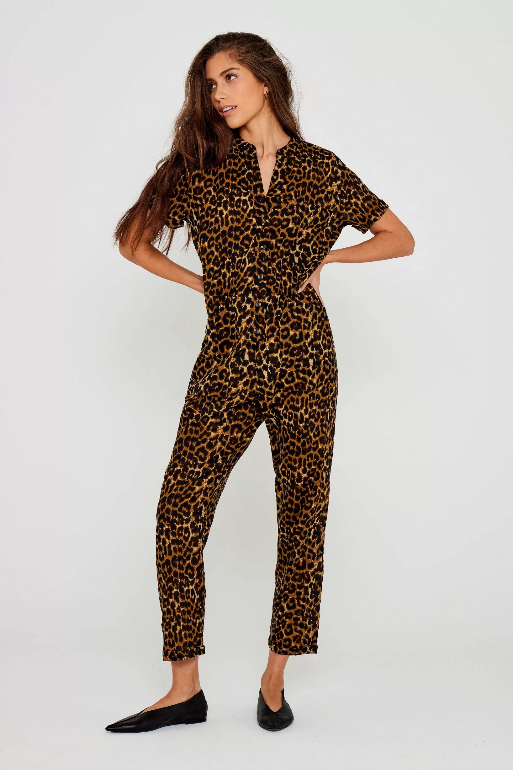 Fashion Five Jeans Combinaison Elicia Leopard