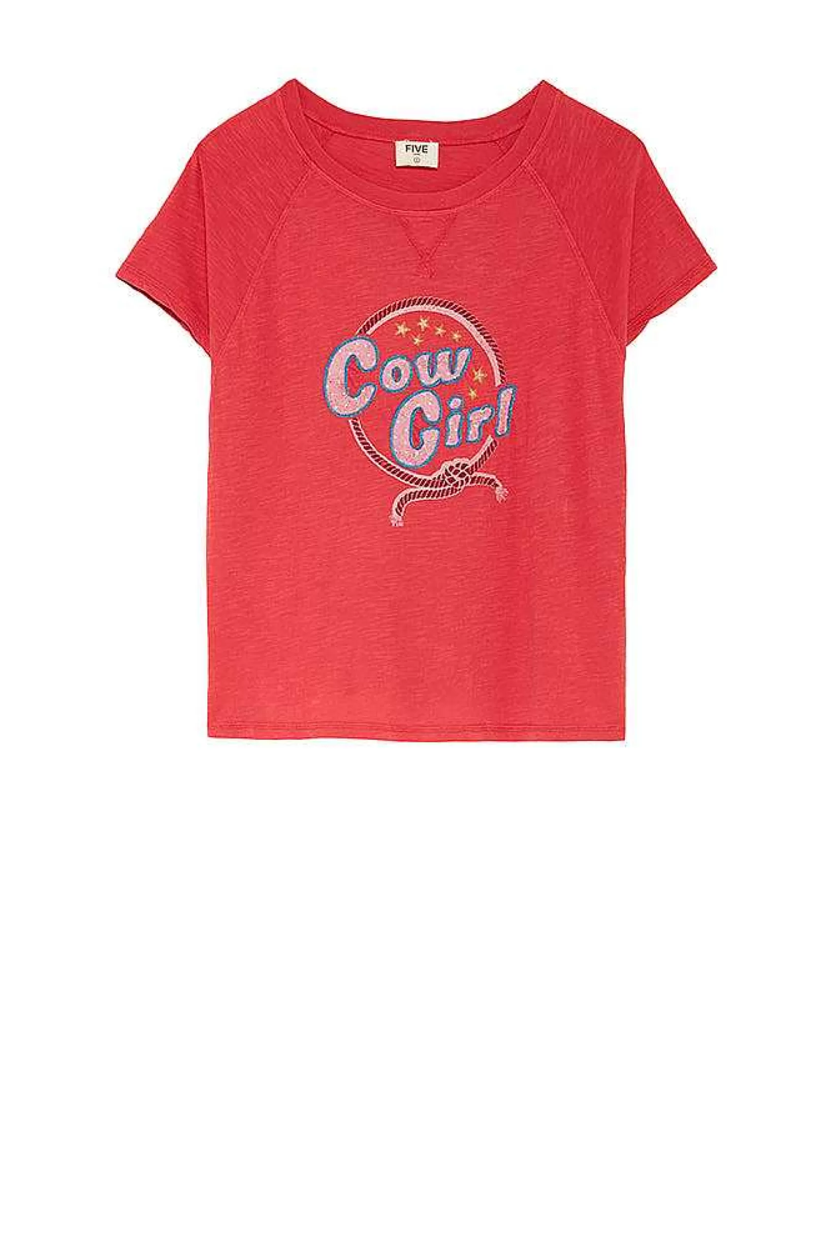 Store Five Jeans Tee-Shirt Cow Girl