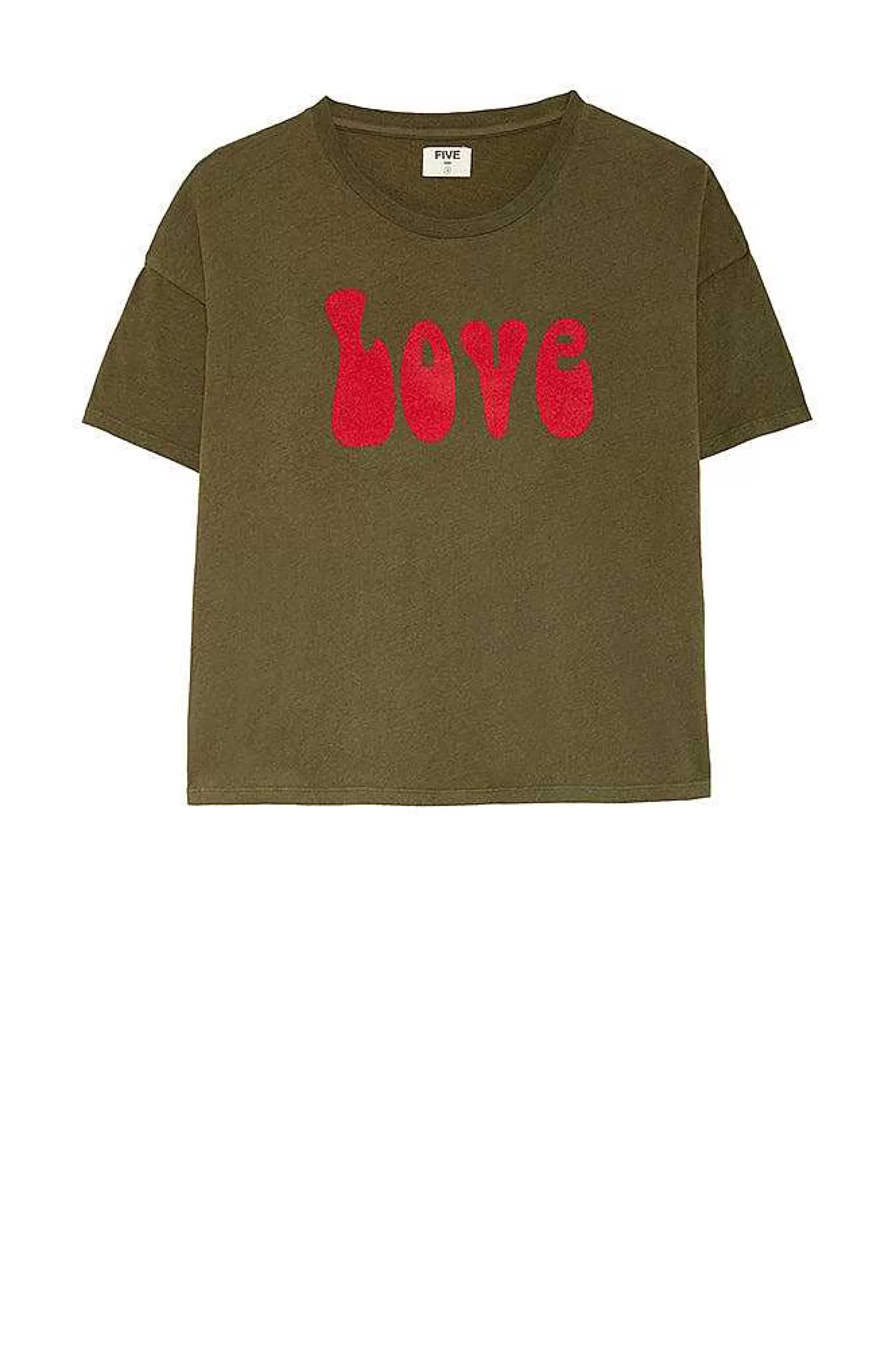 Shop Five Jeans Tee-Shirt Love