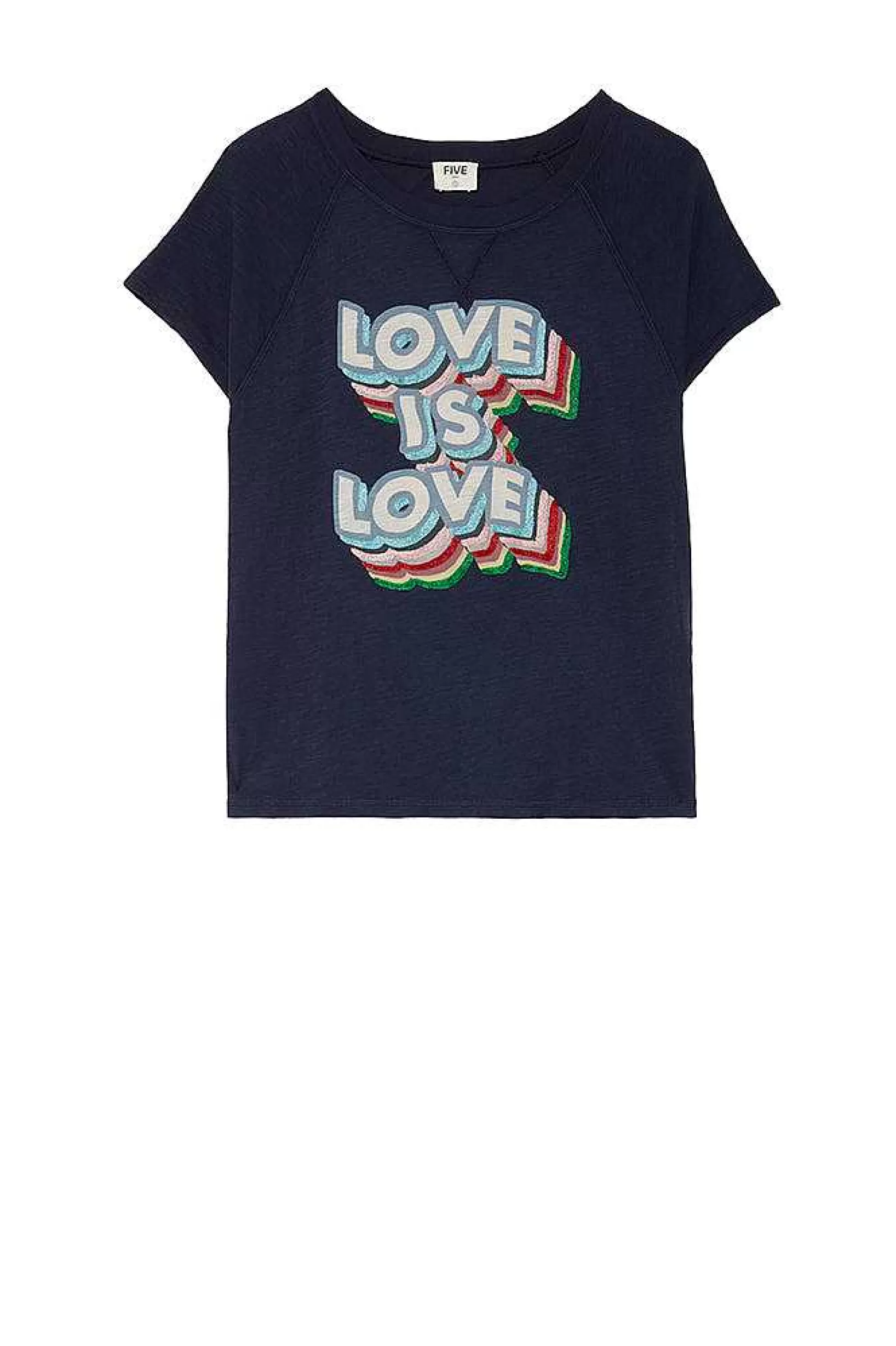 Best Five Jeans Tee-Shirt Love Is Love