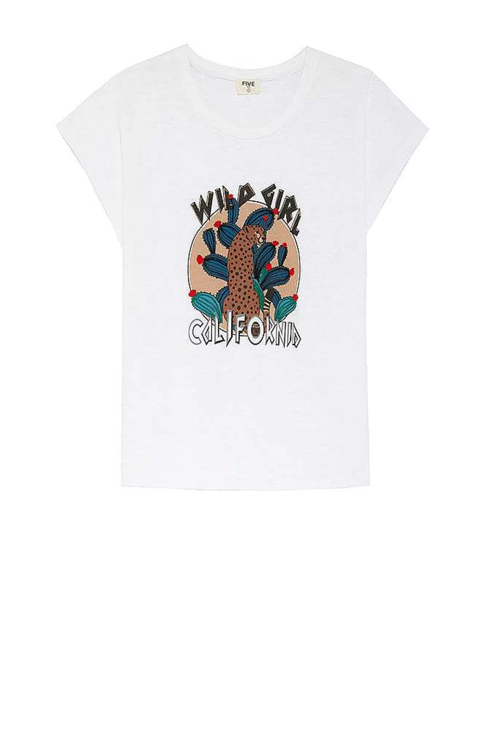 Sale Five Jeans Tee-Shirt Wild Girl